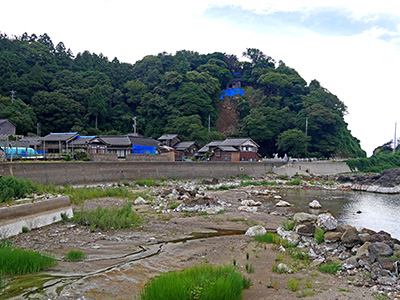 馬緤砦　能登半島地震の被害状況