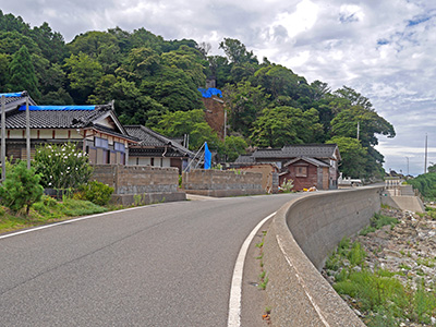 馬緤砦　能登半島地震の被害状況